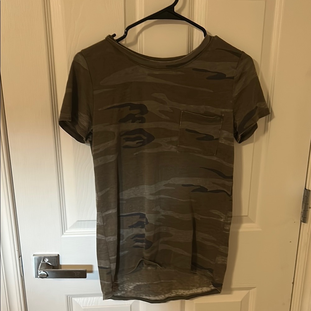 Zoe + Liv Olive Green Tee